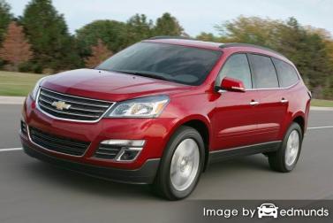 Insurance rates Chevy Traverse in Baltimore