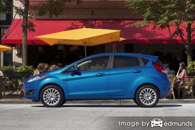 Insurance quote for Ford Fiesta in Baltimore