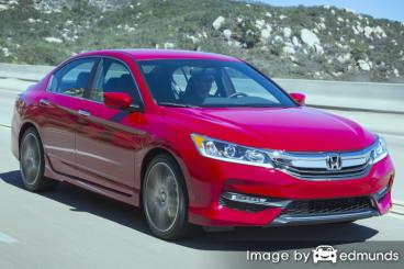 Insurance rates Honda Accord in Baltimore