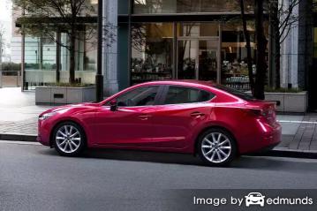 Insurance rates Mazda 3 in Baltimore